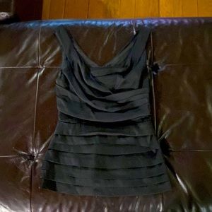 Express XS business casual tank top with side zipper